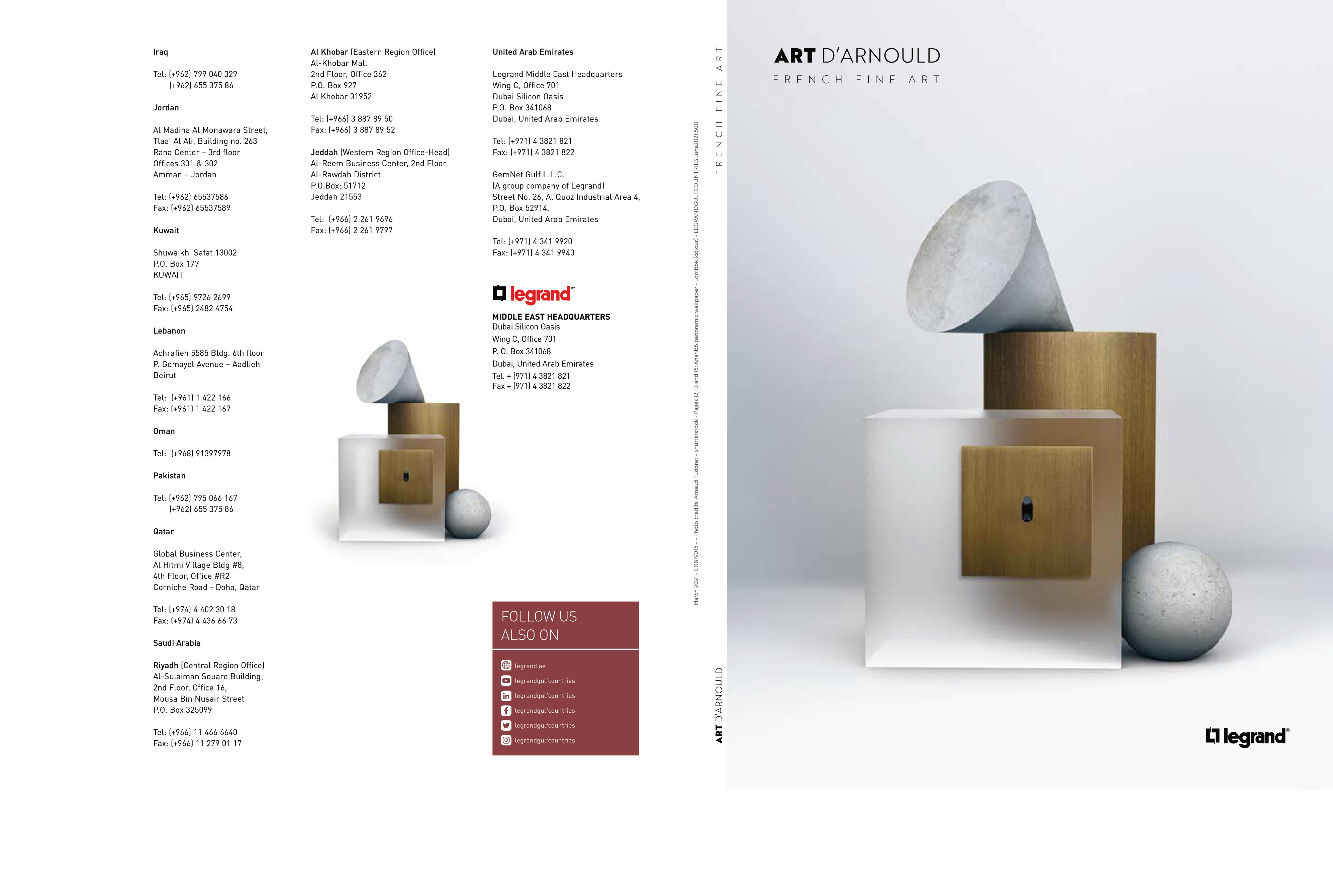 Art D Arnould Brochure